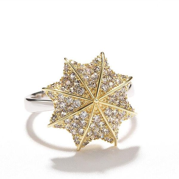 the same type of trembler will revolve rings full of zircon microinlaid gold and silver umbrella open finger ring jewelry wholesale, Golden;silver
the same type of trembler will revolve rings full of zircon microinlaid gold and silver umbrella open finger ring jewelry wholesale, Golden;silver
