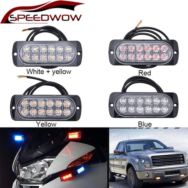 speedwow 4шт автовозы strobe предупреждение свет ассамблеи водонепроницаемый led мигает strobe 12 24v универсальный emergency идущий
speedwow 4шт автовозы strobe предупреждение свет ассамблеи водонепроницаемый led мигает strobe 12 24v универсальный emergency идущий