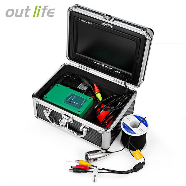 outlife f007m - 15m - ir underwater fishing detector fish finder with professional video camera infrared lamp
outlife f007m - 15m - ir underwater fishing detector fish finder with professional video camera infrared lamp