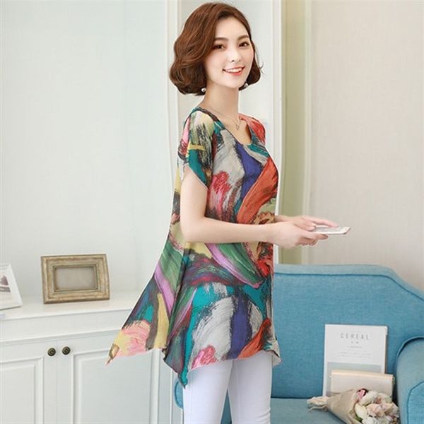 new fashion woman blouses shirts 2019 summer chiffon vintage plus size floral print casual ladies clothing df2496, White
new fashion woman blouses shirts 2019 summer chiffon vintage plus size floral print casual ladies clothing df2496, White
