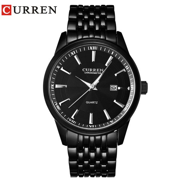 curren new watches fashion simple style calendar casual business men wristwatch full steel quartz male clock waterproof watch, Slivery;brown
curren new watches fashion simple style calendar casual business men wristwatch full steel quartz male clock waterproof watch, Slivery;brown