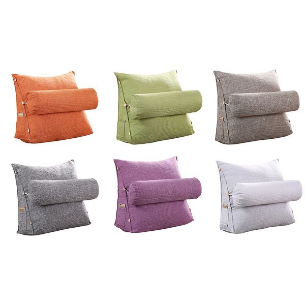 cotton linen triangular backrest cushion for sofa cushions for bed rest pillow back backrest removable and washable tatami waist
cotton linen triangular backrest cushion for sofa cushions for bed rest pillow back backrest removable and washable tatami waist
