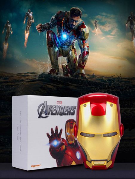 new dgpower marvel iron man 6000mah mobile power bank the avengers iron man golden helmet power bank for iphone ipad macbook
new dgpower marvel iron man 6000mah mobile power bank the avengers iron man golden helmet power bank for iphone ipad macbook