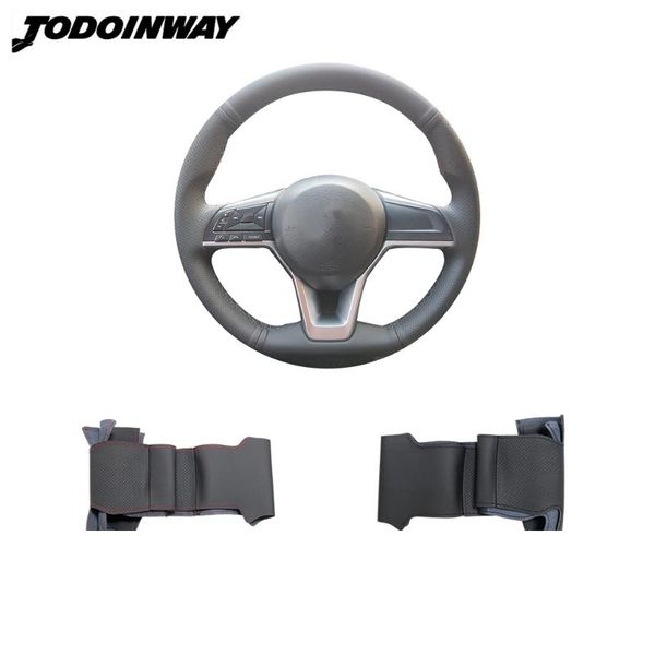genuine leather steering wheel cover diy stitched flying wheel cover car interior part for x-trail t32 for qashqa juke
genuine leather steering wheel cover diy stitched flying wheel cover car interior part for x-trail t32 for qashqa juke