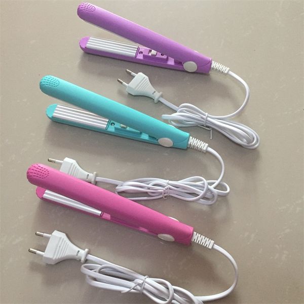 2020 new mini curls hair straightening iron pink ceramic curling iron corrugate hair iron styling tools volume hair curler eu, Black
2020 new mini curls hair straightening iron pink ceramic curling iron corrugate hair iron styling tools volume hair curler eu, Black