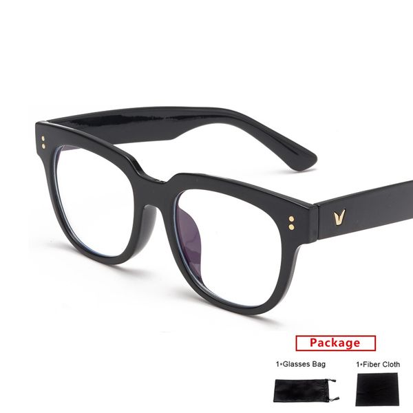 mimiyou korea square glasses frame men retro rivet optical eyewear logo women eyeglasses frame clear uv400 brand designer oculos, Black
mimiyou korea square glasses frame men retro rivet optical eyewear logo women eyeglasses frame clear uv400 brand designer oculos, Black
