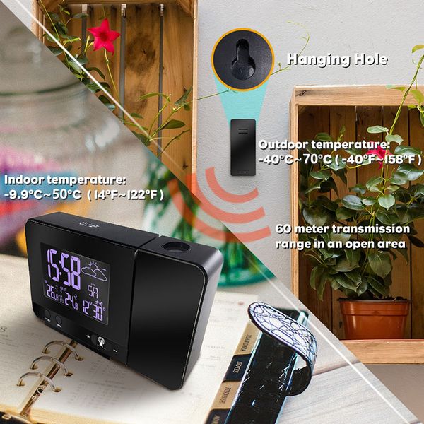 usb charge dual alarm watch multiple color indoor outdoor temperature display projection table clock calendar with snooze
usb charge dual alarm watch multiple color indoor outdoor temperature display projection table clock calendar with snooze
