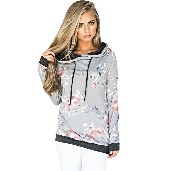 autumn women casual hooded sweatshirts floral printed street pullover shirt women long sleeve shirts pocket gray street wear hoodies, Black
autumn women casual hooded sweatshirts floral printed street pullover shirt women long sleeve shirts pocket gray street wear hoodies, Black