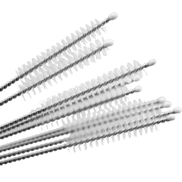 50 or 100pcs straw brush cleaner eco-friendly nylon stainless steel straw cleaning brush for 6mm smooth straws
50 or 100pcs straw brush cleaner eco-friendly nylon stainless steel straw cleaning brush for 6mm smooth straws