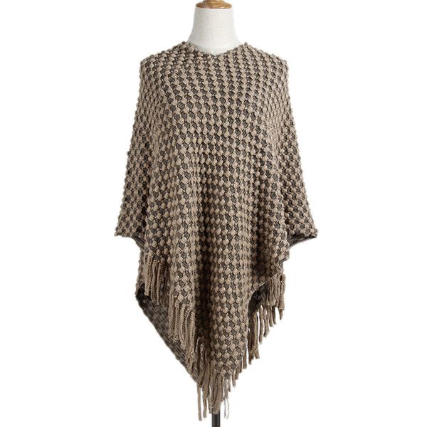 europe and amreica women pullocers 2019 long double v-necklaces shawl autumn and winter sweaters cloak gown 69142, White;black
europe and amreica women pullocers 2019 long double v-necklaces shawl autumn and winter sweaters cloak gown 69142, White;black