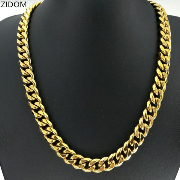 men hip hop chains necklaces 316l stainless steel 12mm width miami cuban chain necklace male hiphop jewelry gifts, Silver
men hip hop chains necklaces 316l stainless steel 12mm width miami cuban chain necklace male hiphop jewelry gifts, Silver