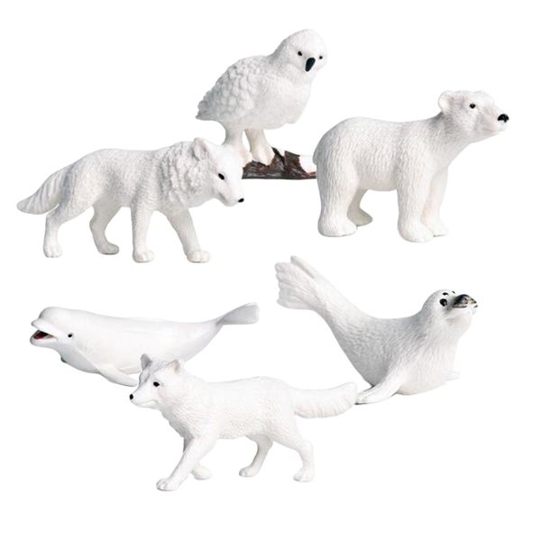 arctic animal figurines, 6pcs polar bear sea dog animal figurine diy miniature fairy garden plant decor
arctic animal figurines, 6pcs polar bear sea dog animal figurine diy miniature fairy garden plant decor
