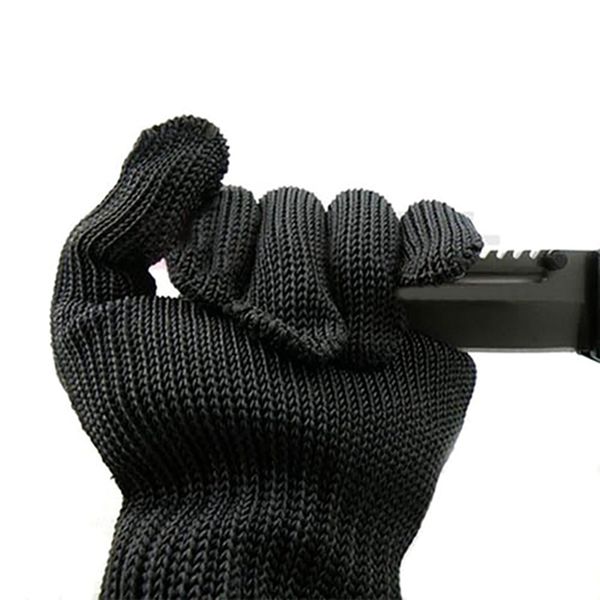 1/pair black working level 5 safety cut-resistant gloves protective stainless steel wire butcher anti-cutting hiking gloves
1/pair black working level 5 safety cut-resistant gloves protective stainless steel wire butcher anti-cutting hiking gloves
