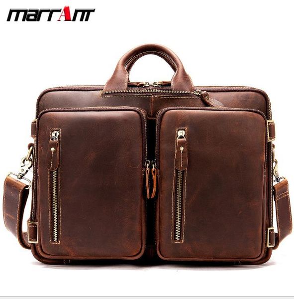 europe and the united states explosion models business retro men's travel bag head layer crazy horse leather multifunctional backpack h
europe and the united states explosion models business retro men's travel bag head layer crazy horse leather multifunctional backpack h