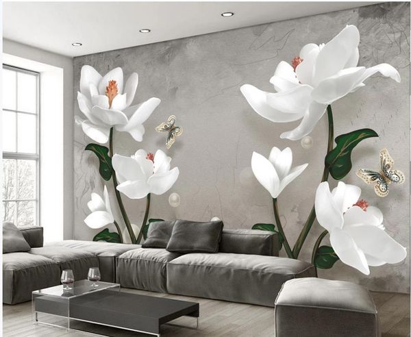 custom 3d stereoscopic wallpaper 3d stereo relief magnolia wallpapers european retro tv background wall decoration painting
custom 3d stereoscopic wallpaper 3d stereo relief magnolia wallpapers european retro tv background wall decoration painting