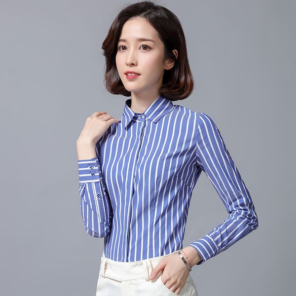 2019 new spring women office shirts basic cotton blusas long sleeve turn-down collar blouse shirt professional work wear, White
2019 new spring women office shirts basic cotton blusas long sleeve turn-down collar blouse shirt professional work wear, White