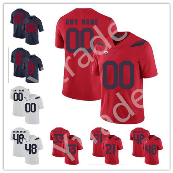 custom 2019 ncaa college arizona wildcats #21 j.j. taylor any name number tedy bruschi 48 rob 42 brooks reed 27 lance briggs football jersey, Black
custom 2019 ncaa college arizona wildcats #21 j.j. taylor any name number tedy bruschi 48 rob 42 brooks reed 27 lance briggs football jersey, Black