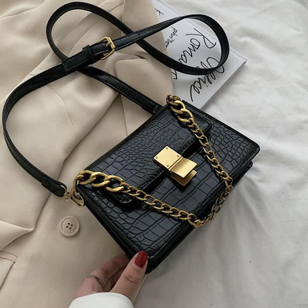 crocodile pattern multicolor pu leather crossbody bags for women 2020 summer chain small shoulder handbags female quality totes
crocodile pattern multicolor pu leather crossbody bags for women 2020 summer chain small shoulder handbags female quality totes