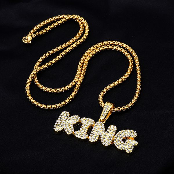 men hip hop jewelry iced out rhinestone designer letters pendant necklaces gold silver stainless steel 70cm long chain punk necklace for men
men hip hop jewelry iced out rhinestone designer letters pendant necklaces gold silver stainless steel 70cm long chain punk necklace for men