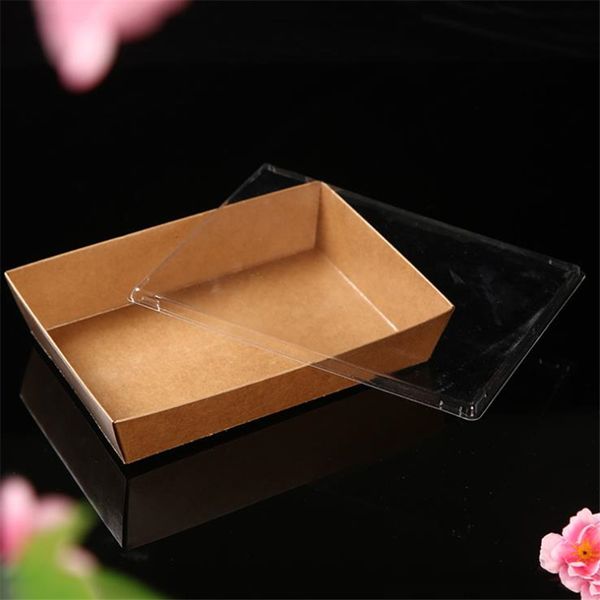 25pcs natural brown kraft paper box gift box salad & fruit packaging wedding favors candy fast bags with pet cover
25pcs natural brown kraft paper box gift box salad & fruit packaging wedding favors candy fast bags with pet cover