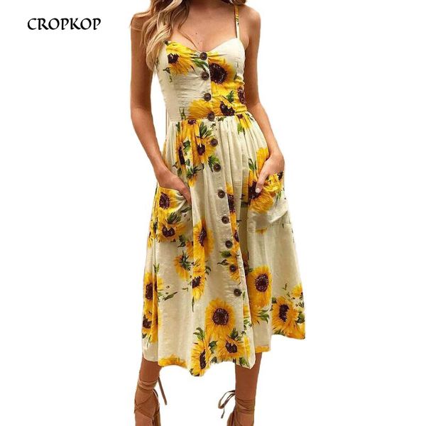 backless floral summer beach sundress long dress women strapless button sunflower midi dresses 2020 plus size summer dress, Black;gray
backless floral summer beach sundress long dress women strapless button sunflower midi dresses 2020 plus size summer dress, Black;gray