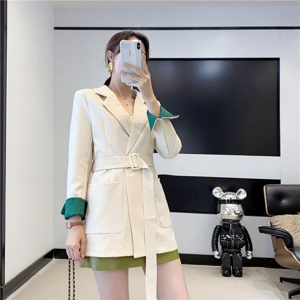 waistband autumn spring long blazer fashion slim double breasted women blazers winter notched women long jackets blusas vestidos, White;black
waistband autumn spring long blazer fashion slim double breasted women blazers winter notched women long jackets blusas vestidos, White;black