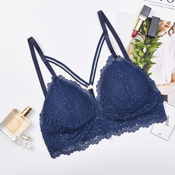 wireless bras for women lingerie lace bralette push up bra y-line straps backless bras 4colors, Red;black
wireless bras for women lingerie lace bralette push up bra y-line straps backless bras 4colors, Red;black
