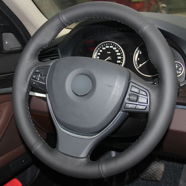 black genuine leather car steering wheel cover for bmw f10 2014 520i 528i 2013 2014 730li 740li 750li
black genuine leather car steering wheel cover for bmw f10 2014 520i 528i 2013 2014 730li 740li 750li