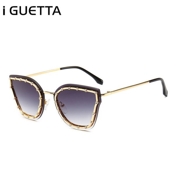 iguetta cat eye sunglasses women 2019 diamonds designer glasses women shade for luxury glasses uv400 gh-060, White;black
iguetta cat eye sunglasses women 2019 diamonds designer glasses women shade for luxury glasses uv400 gh-060, White;black