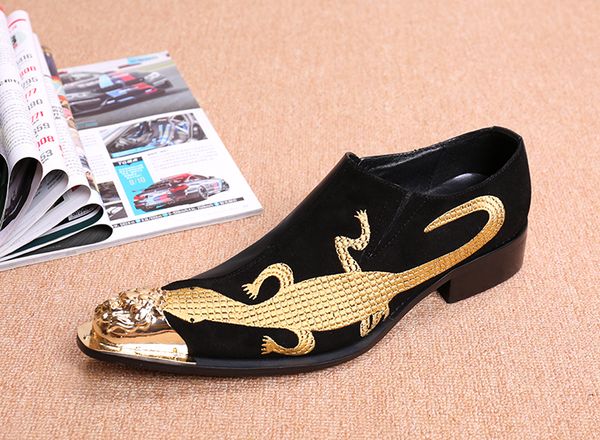 men casual shoes classic oxford shoes for men genuine leather formal dress wedding metal toe mens nightclub shoe, Black
men casual shoes classic oxford shoes for men genuine leather formal dress wedding metal toe mens nightclub shoe, Black