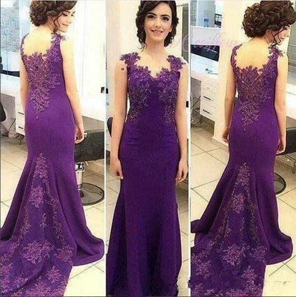 2020 new purple mermaid mother of the bride dresses v neck lace appliques beaded sheer back satin sweep train evening wear prom dresses, Black;red
2020 new purple mermaid mother of the bride dresses v neck lace appliques beaded sheer back satin sweep train evening wear prom dresses, Black;red