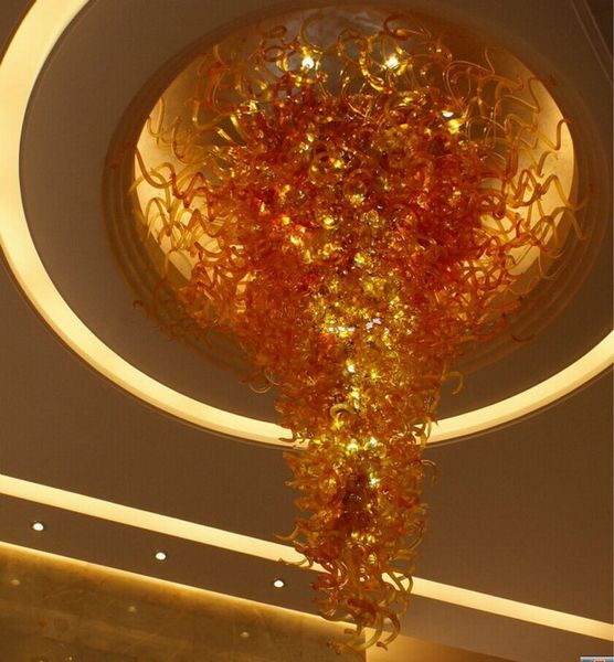pure amber colored chain pendant chihuly style chandelier art decoration lighting hand blown murano glass pendant lamp
pure amber colored chain pendant chihuly style chandelier art decoration lighting hand blown murano glass pendant lamp