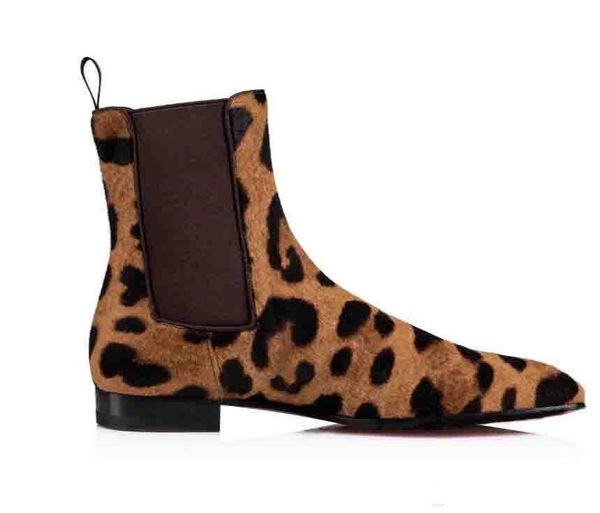 gentleman wedding boots red bottom designer men's shoes roadie orlato flat middle shoes casual ,super perfect ankle boot for men leopar, Black
gentleman wedding boots red bottom designer men's shoes roadie orlato flat middle shoes casual ,super perfect ankle boot for men leopar, Black