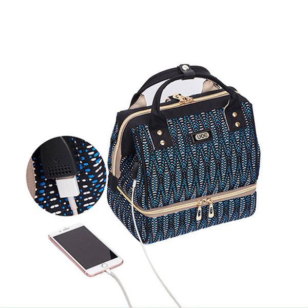 fashion mummy bag small size backpack wet dry separation baby bottle storage handbag portable design with usb bzj010
fashion mummy bag small size backpack wet dry separation baby bottle storage handbag portable design with usb bzj010