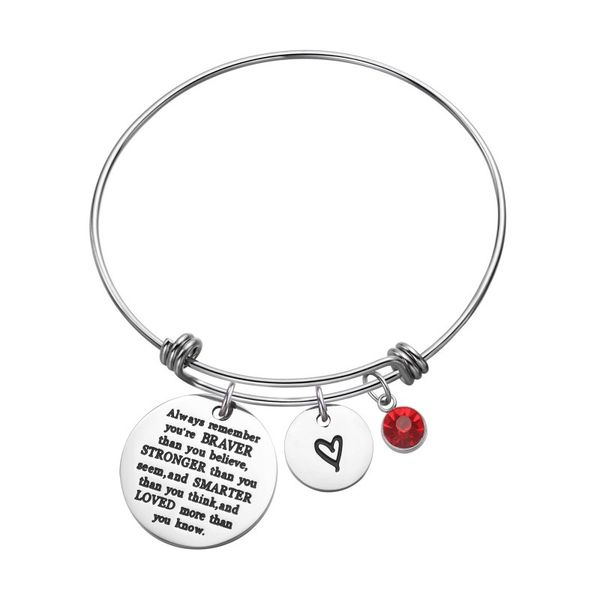 women adjustable round bracelet twelve months letters stainless steel zircon bangles for women friendship pulseira jewelry, Black
women adjustable round bracelet twelve months letters stainless steel zircon bangles for women friendship pulseira jewelry, Black