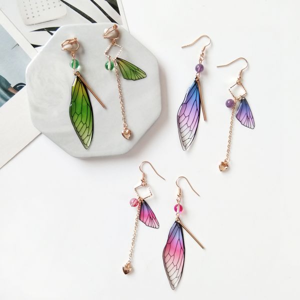 timlee e042 beautiful fairy tale butterfly wing earring asymmetric dangle earrings fashion accessories wholesale, Silver
timlee e042 beautiful fairy tale butterfly wing earring asymmetric dangle earrings fashion accessories wholesale, Silver