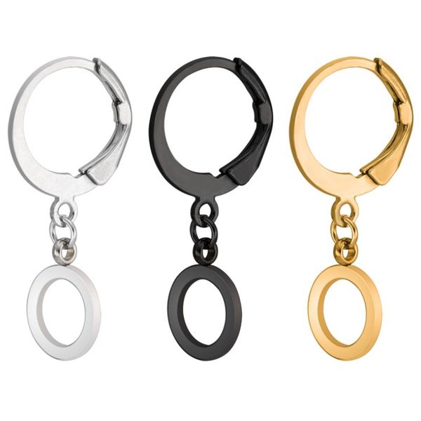 316l stainless steel hoop earrings for women ear clip party jewelry accessories gift with circle pendant, Golden
316l stainless steel hoop earrings for women ear clip party jewelry accessories gift with circle pendant, Golden