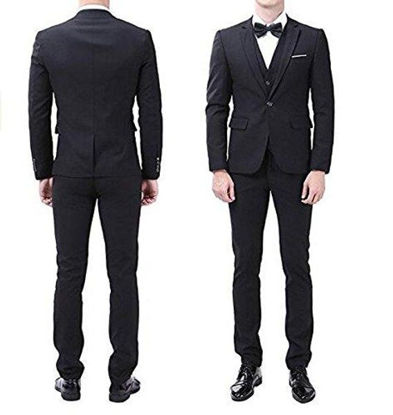 new popular one button black groom tuxedos notch lapel men suits wedding/prom/dinner man blazer (jacket+pants+vest+tie) w228, Black;gray
new popular one button black groom tuxedos notch lapel men suits wedding/prom/dinner man blazer (jacket+pants+vest+tie) w228, Black;gray