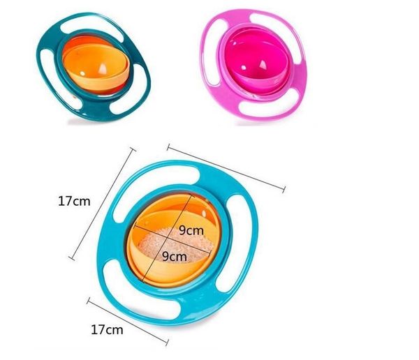 360-degree creative rotating children's flying saucer balanced bowl food-grade safety plastic gyro baby bowl bowls
360-degree creative rotating children's flying saucer balanced bowl food-grade safety plastic gyro baby bowl bowls