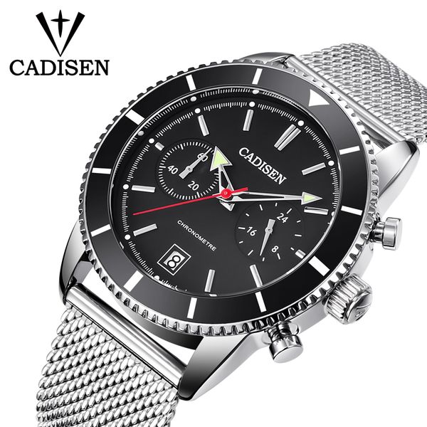 cadisen luxury fashion men quartz watch mesh steel belt waterproof business clock timing automatic date men watch zegarek meski, Slivery;brown
cadisen luxury fashion men quartz watch mesh steel belt waterproof business clock timing automatic date men watch zegarek meski, Slivery;brown