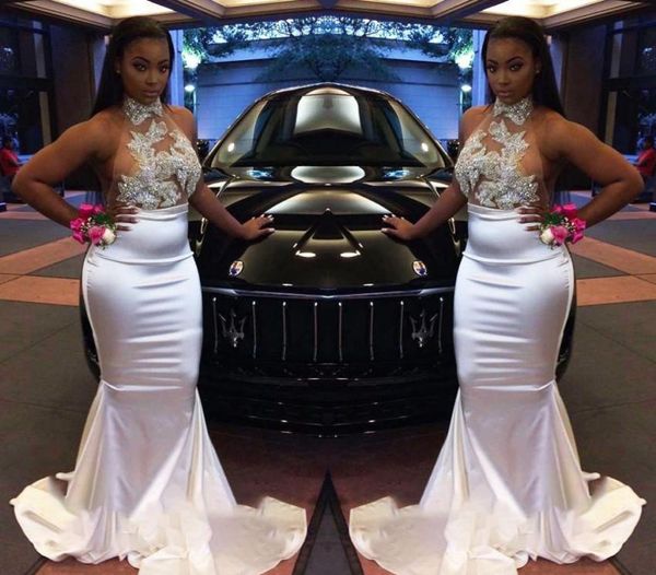 halter neck prom dresses latest mermaid satin floor length pageant holidays graduation wear formal evening party gowns plus size, Black
halter neck prom dresses latest mermaid satin floor length pageant holidays graduation wear formal evening party gowns plus size, Black