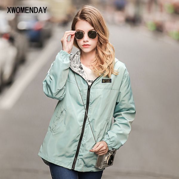 xwomenday korean casual two sides wear hooded fashion atch sweatshirt long sleeve zipper large size peplum women hoodies, Black
xwomenday korean casual two sides wear hooded fashion atch sweatshirt long sleeve zipper large size peplum women hoodies, Black