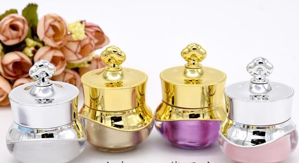 5g empty cosmetic pack eye cream jar travel cream jar crystal acrylic cream bottle with crown cap refillable bottle
5g empty cosmetic pack eye cream jar travel cream jar crystal acrylic cream bottle with crown cap refillable bottle
