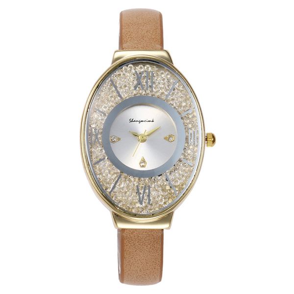 sm33 modern watches fashion watches women ladies for exquisite presents casual dress quartz wristwatch, Slivery;brown
sm33 modern watches fashion watches women ladies for exquisite presents casual dress quartz wristwatch, Slivery;brown