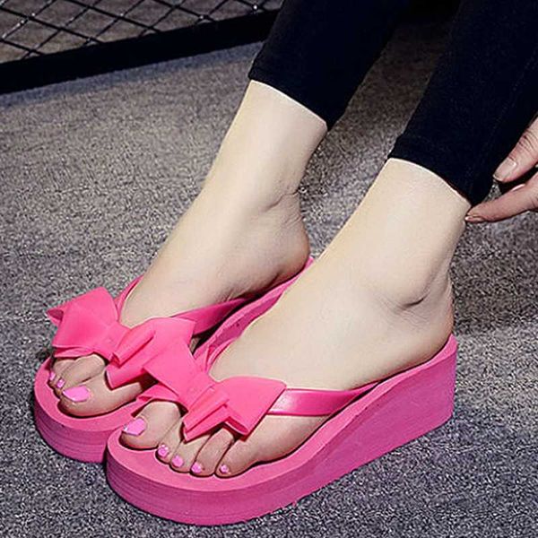 new summer flip flops women fashion sandals shoes beach slippers bow mid wedge heel flip flops lady slippers black
new summer flip flops women fashion sandals shoes beach slippers bow mid wedge heel flip flops lady slippers black