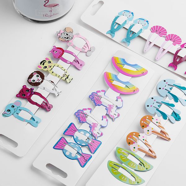 6pcs kids hair accessories girls hair clips children barrette baby headwear unicorn rainbow animal mermaid flamingo cute hairpin, Slivery;white
6pcs kids hair accessories girls hair clips children barrette baby headwear unicorn rainbow animal mermaid flamingo cute hairpin, Slivery;white