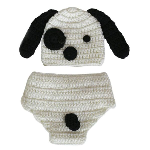 cute baby pgraphy props lovely dog costume set knitting studio pgraphy clothes, White
cute baby pgraphy props lovely dog costume set knitting studio pgraphy clothes, White