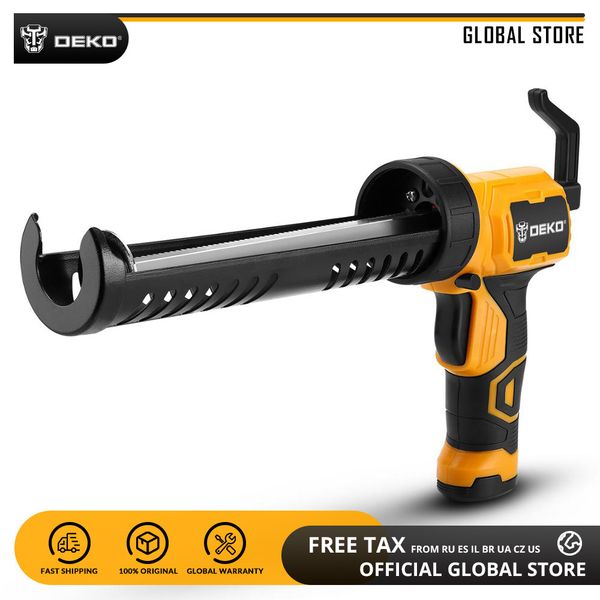 deko automatic electric glue gun heat melt multi-function electric pressure glue sewing seams sealant waterproof
deko automatic electric glue gun heat melt multi-function electric pressure glue sewing seams sealant waterproof
