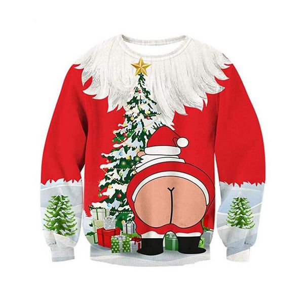 ugly christmas sweater 3d red funny design pullover sweaters jumpers for xmas men women holiday party hoodie sweatshirt, White;black
ugly christmas sweater 3d red funny design pullover sweaters jumpers for xmas men women holiday party hoodie sweatshirt, White;black