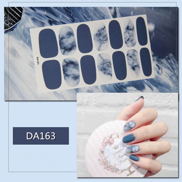 lamemoria da163 14tips beatuy nails marble full cover nail polish wraps adhesive nail art decorations manicure tools wholesale, Black
lamemoria da163 14tips beatuy nails marble full cover nail polish wraps adhesive nail art decorations manicure tools wholesale, Black